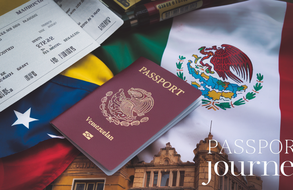 travel to mexico to get my venzuelan passport