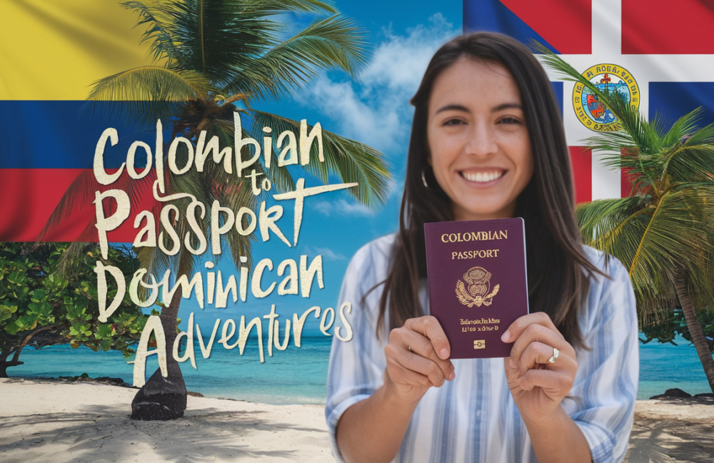 colombian passport travel to dominican republic